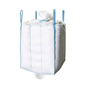 Baffle Bulk Bags (FIBC) - Duffle Top, Spout Bottom, 42" x 42" x 50"